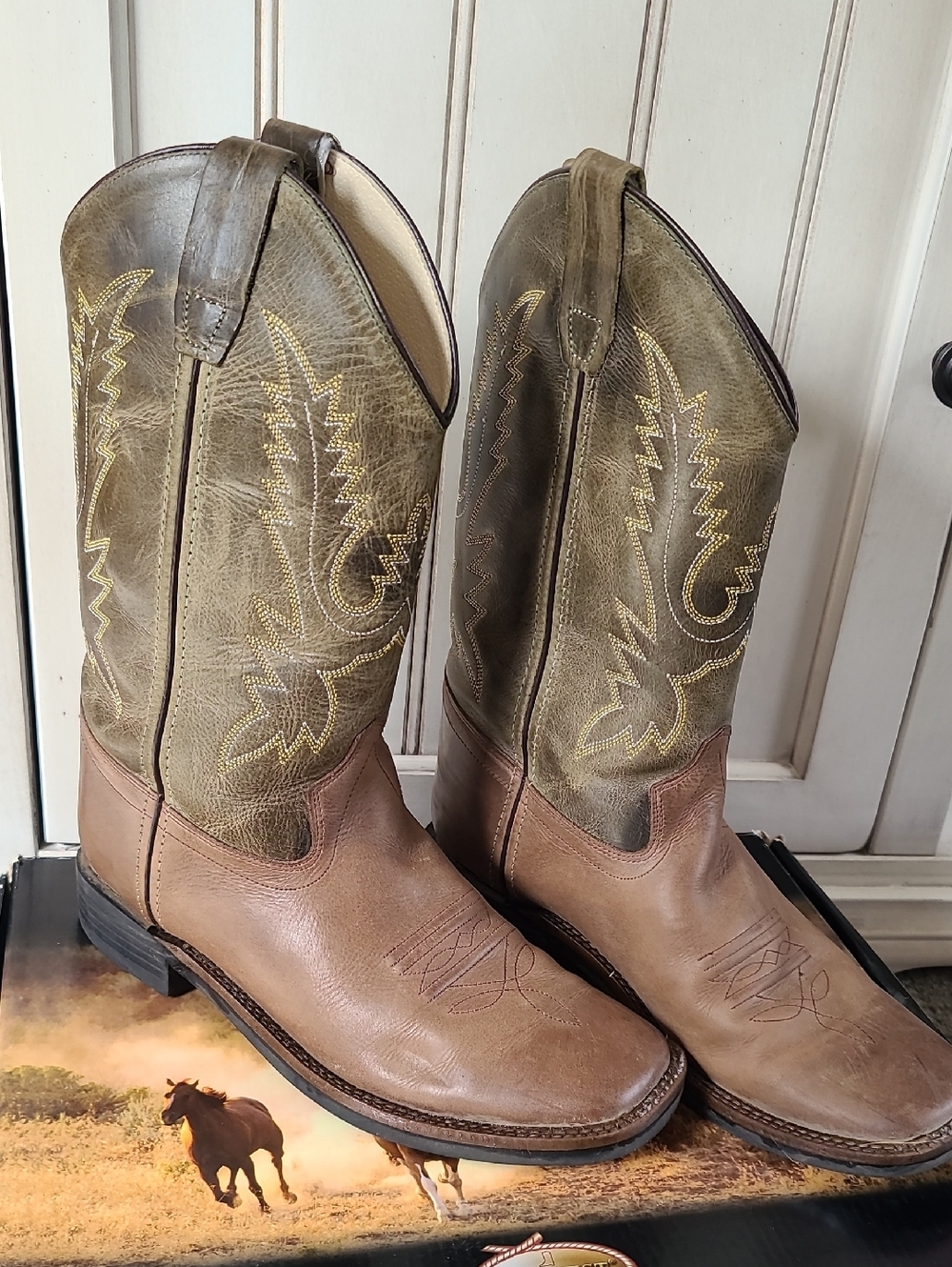 Old West Kids Cowboy Boots